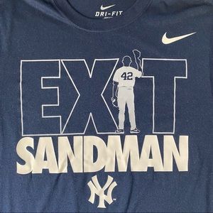 Mariano Rivera Exit Sandman Shirt